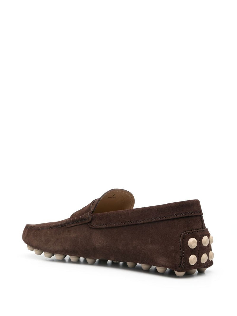 Tod'S Gommino Suede Moccasin - Brown Suede | Urbalenti™ NYC