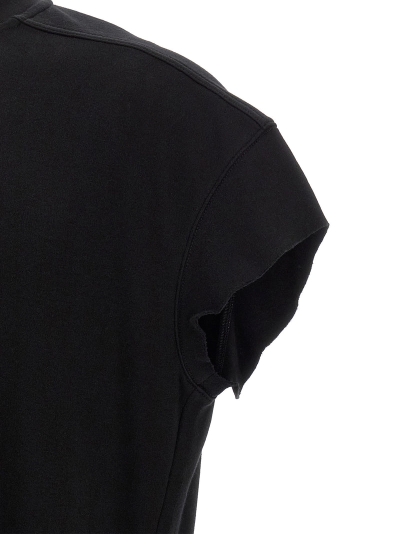 Rick Owens Black Cotton T-Shirt