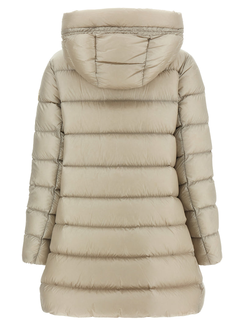 Moncler Beige Polyamide Full-Length Jacket