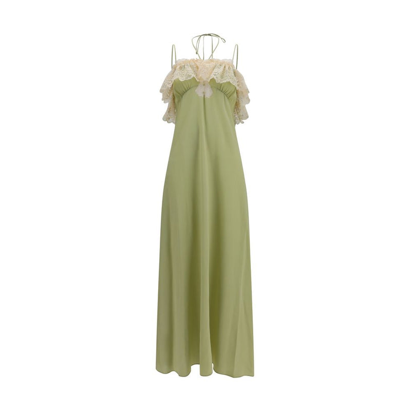 Chloé Bicolor Silk Casual Dress