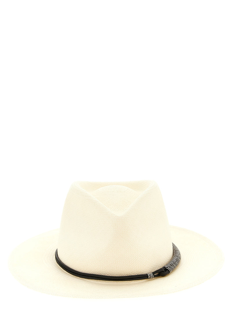 Brunello Cucinelli Beige Polyamide Fedora