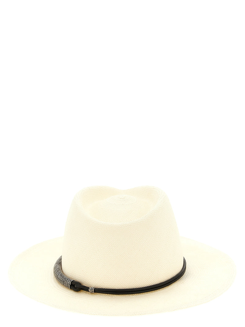Brunello Cucinelli Beige Polyamide Fedora