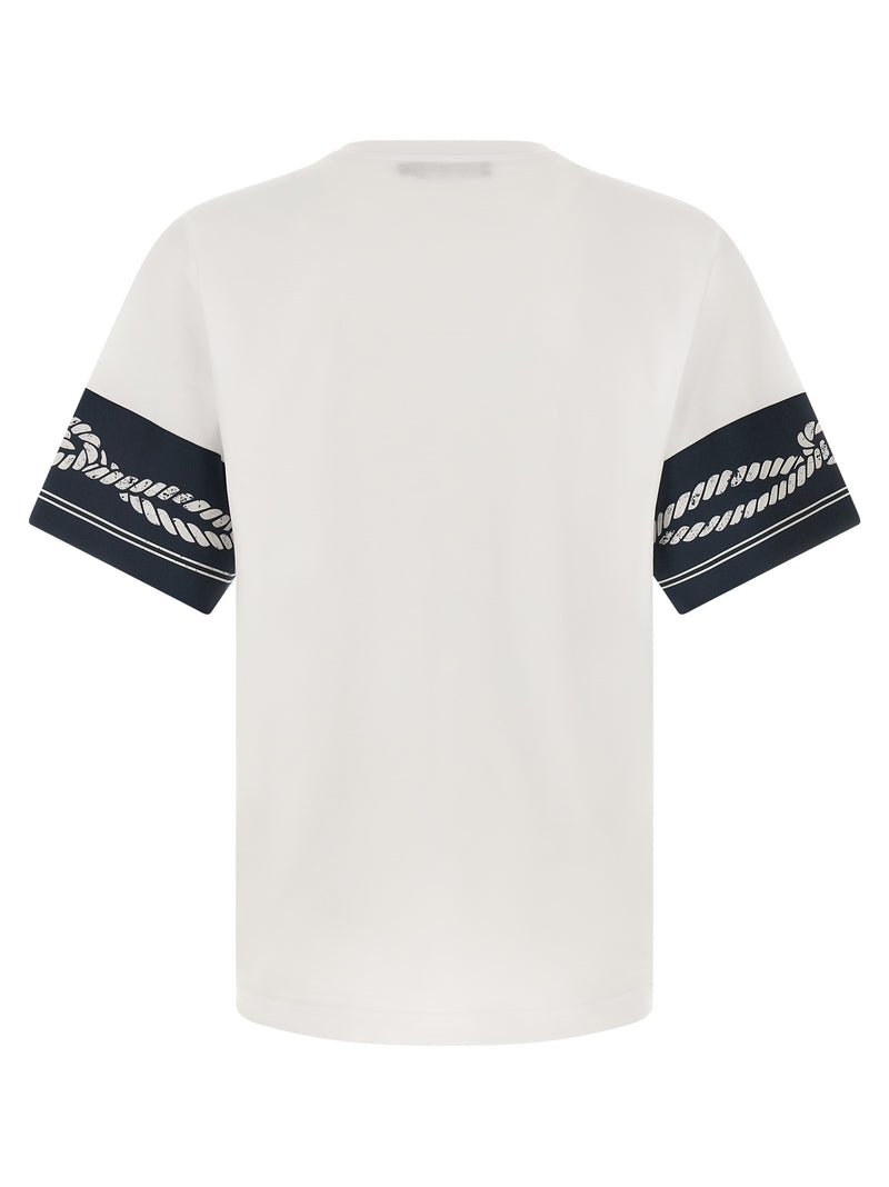 Dolce & Gabbana Blue Cotton T-Shirt