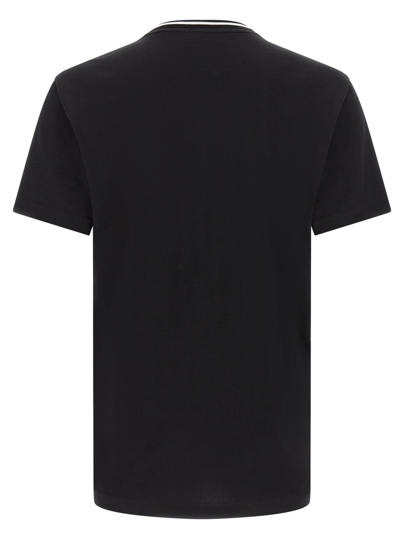 Dolce & Gabbana Black Cotton T-Shirt