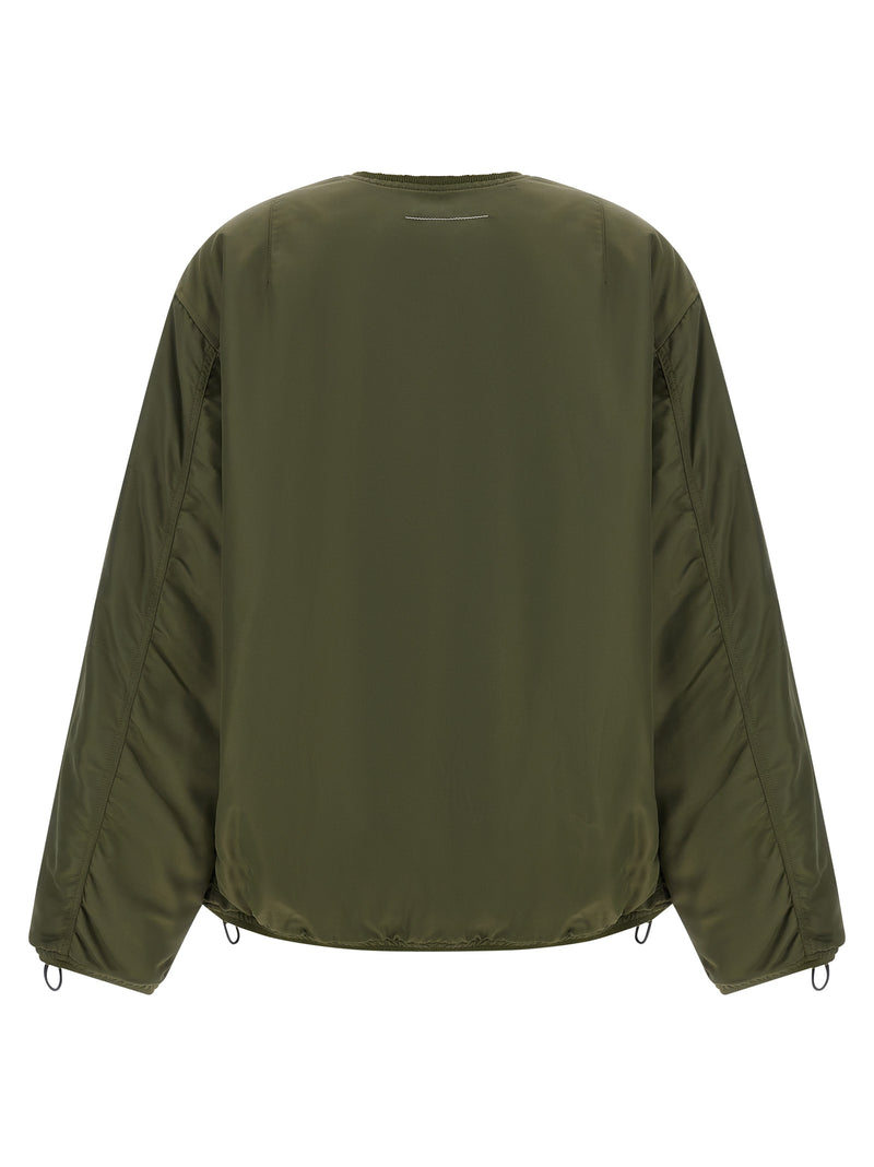 MM6 Maison Margiela Bicolor Polyamide Bomber