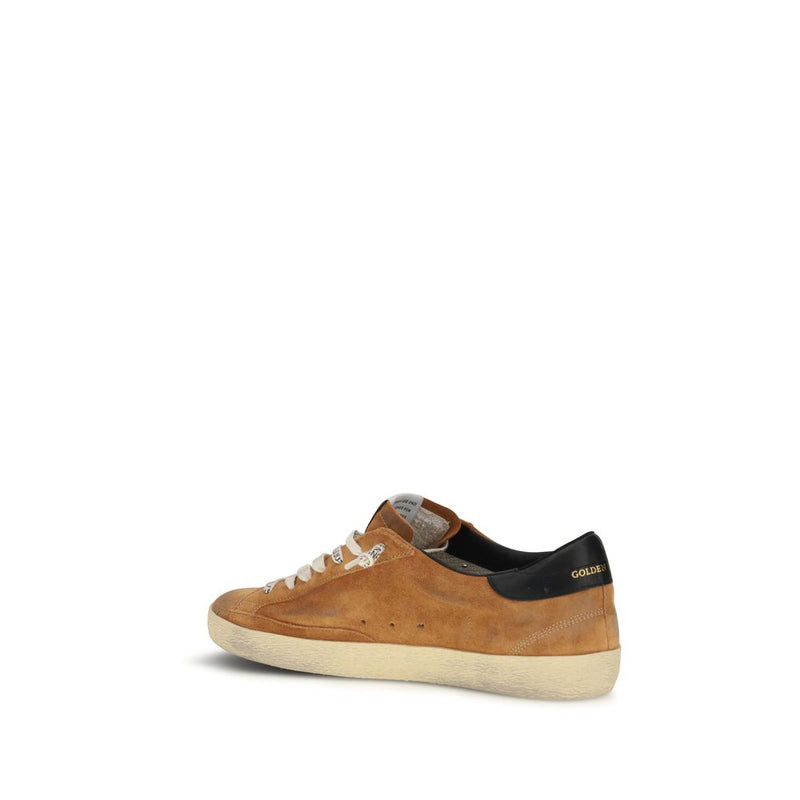 Golden Goose Brown Calf Leather Bos Taurus Low Top Sneakers