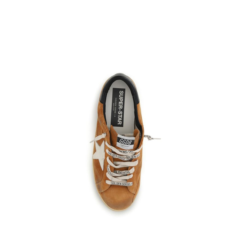 Golden Goose Brown Calf Leather Bos Taurus Low Top Sneakers