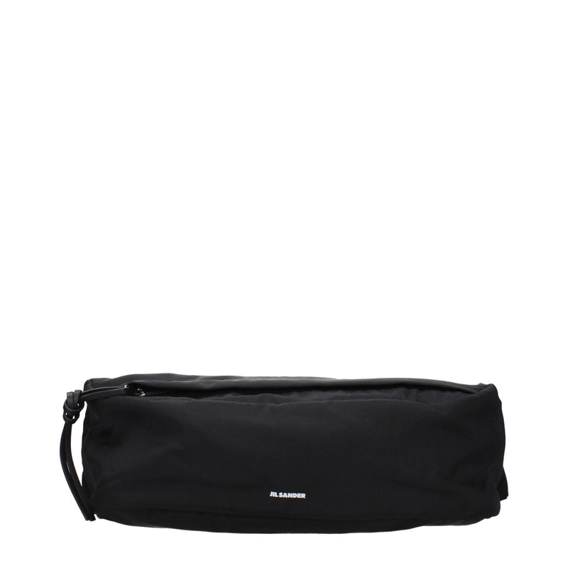 Jil Sander Black Fabric Backpack