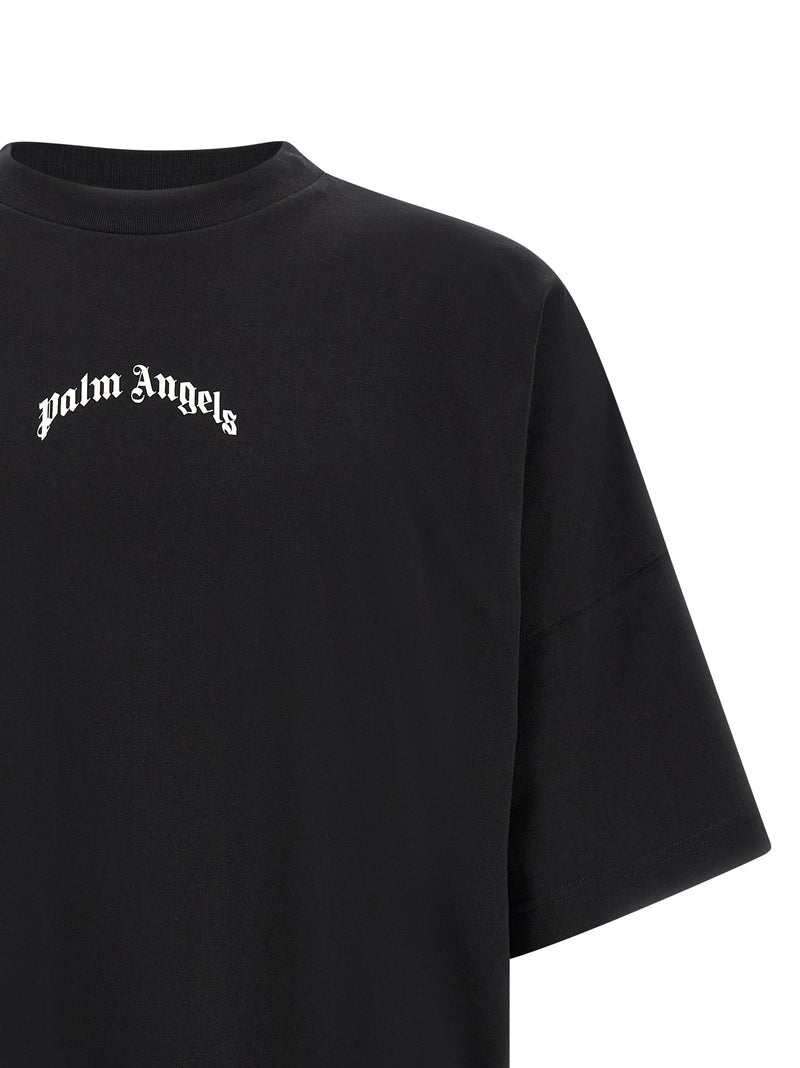 Palm Angels Bicolor Cotton T-Shirt