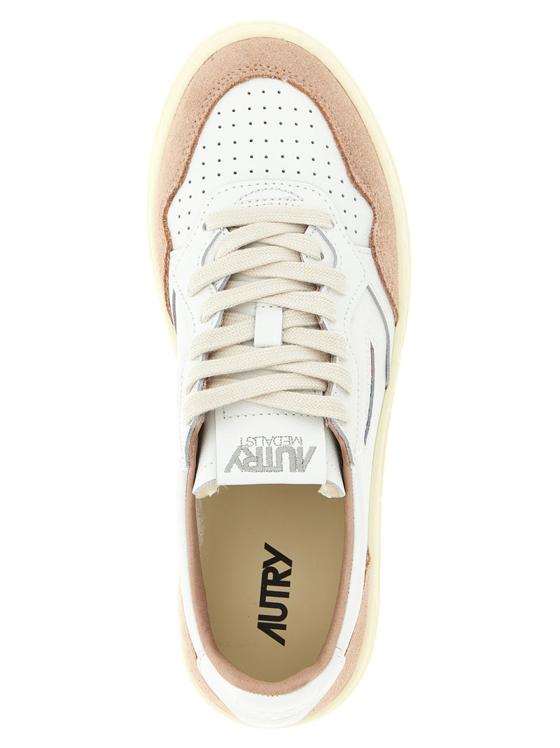 Autry Multicolor Cowhide Low Top Sneakers