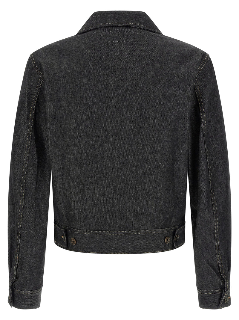 Lemaire Blue Cotton Denim Jacket