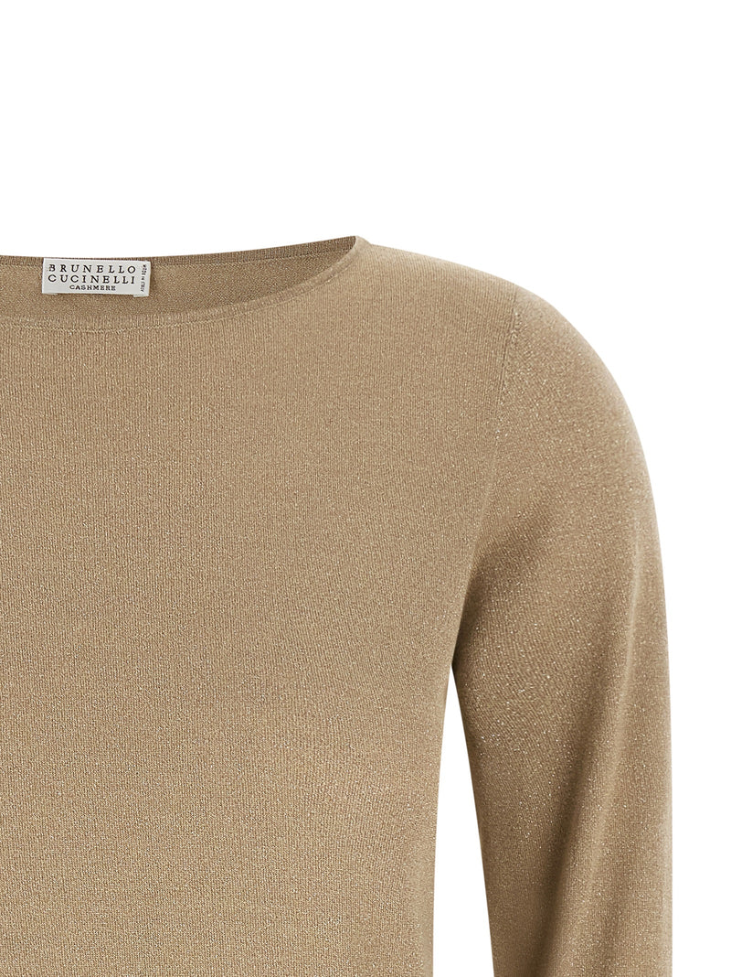 Brunello Cucinelli Beige Cashmere Cardigan