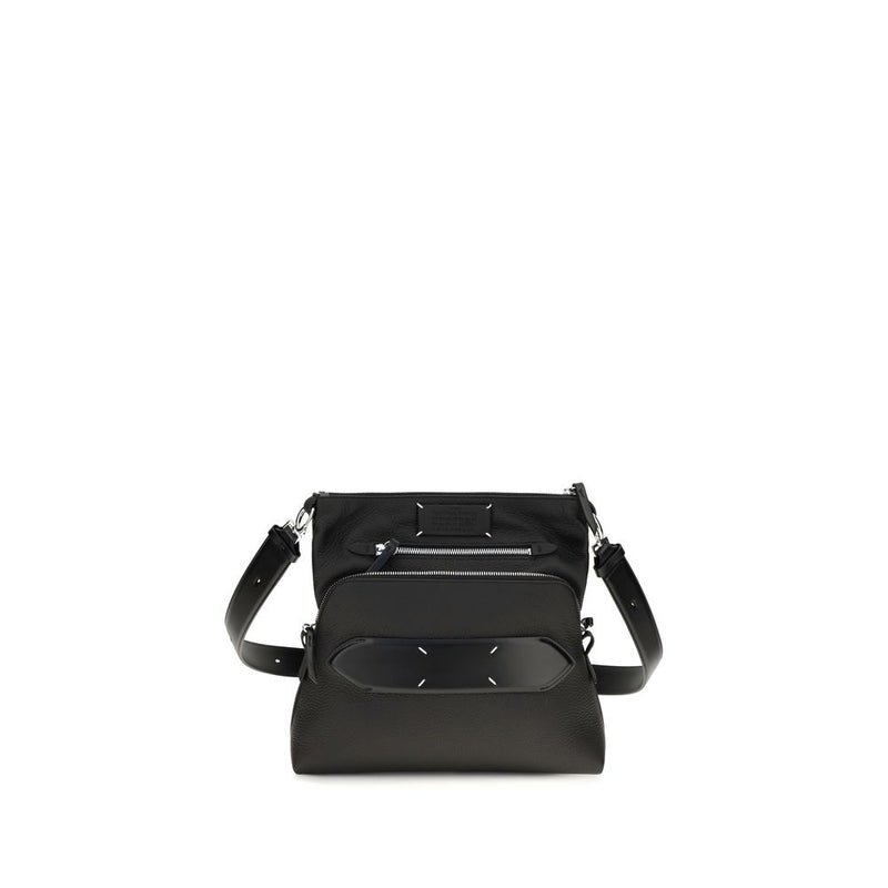Maison Margiela Black Lamb Ovis Aries Aries Shoulder Bag
