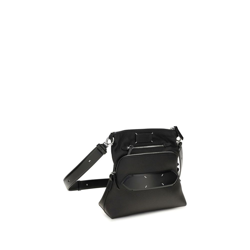Maison Margiela Black Lamb Ovis Aries Aries Shoulder Bag