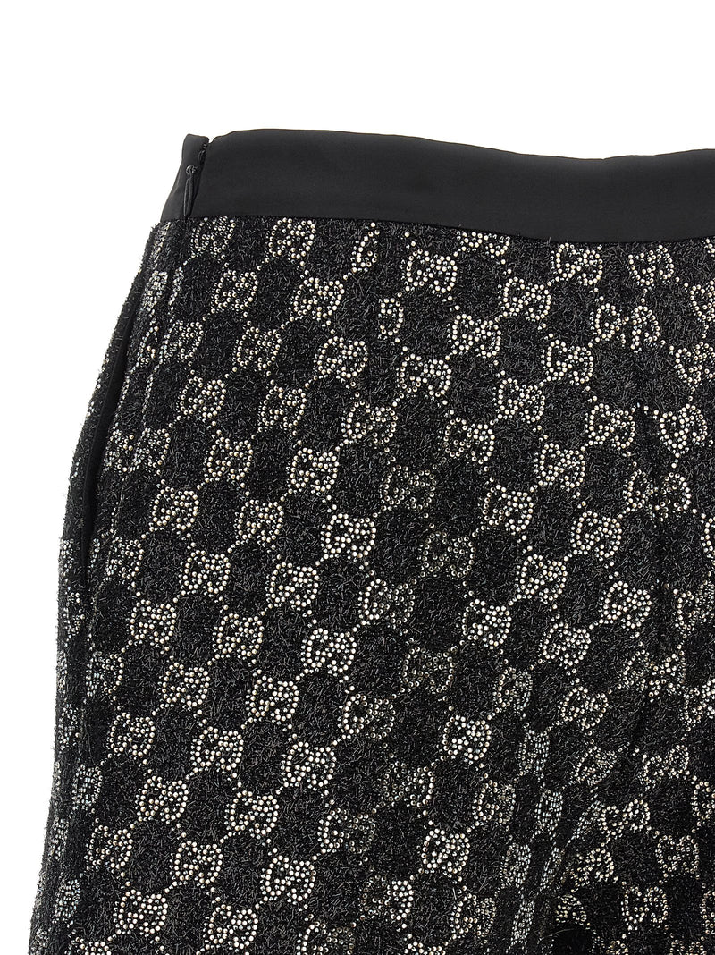 Gucci Black Viscose Short And Mini Shorts
