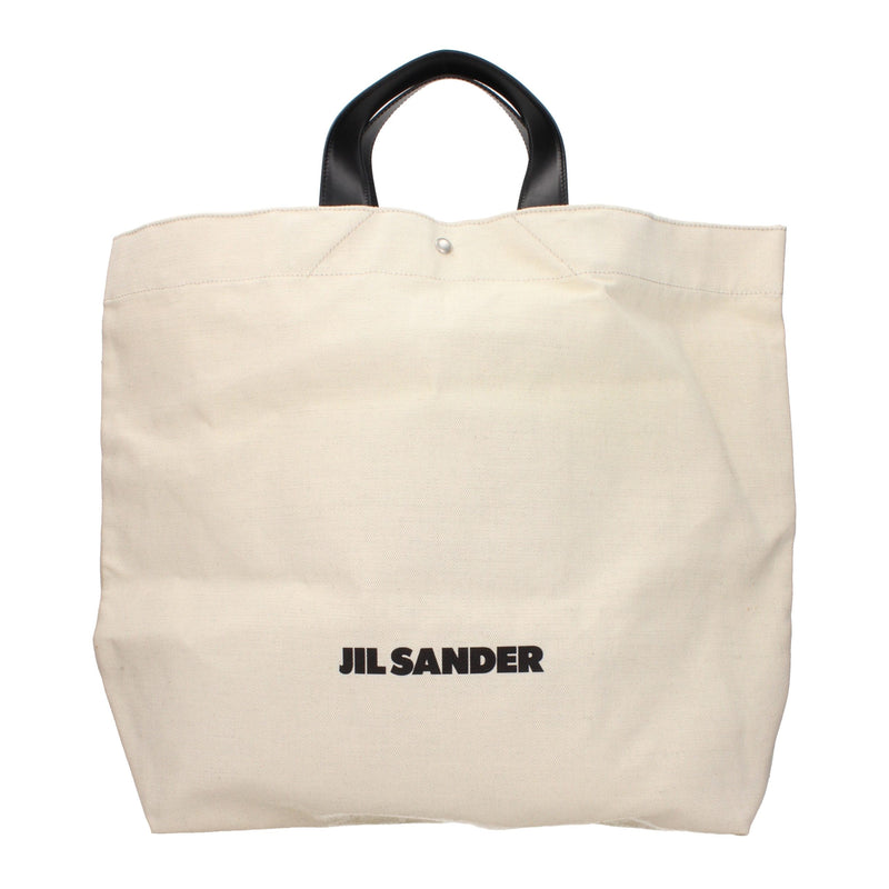 Jil Sander Beige Fabric Handbag