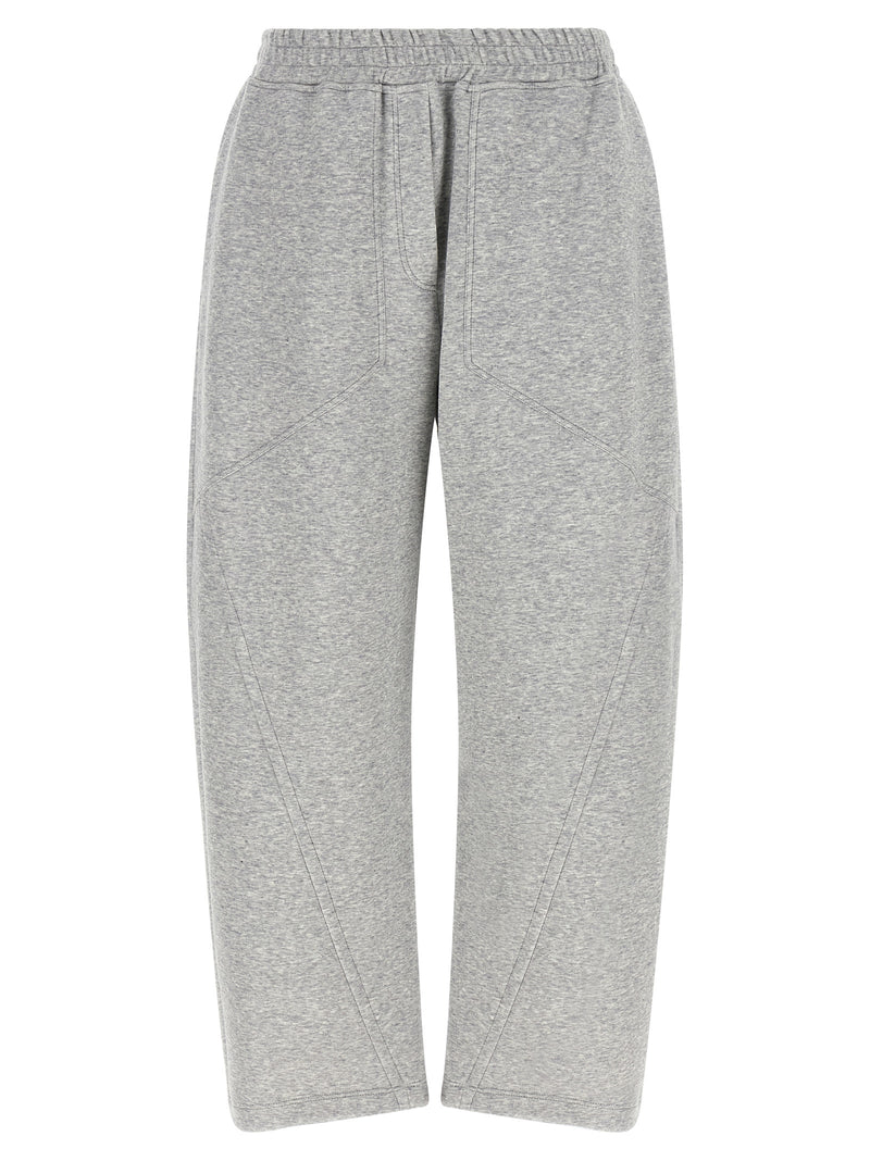Brunello Cucinelli Gray Cotton Athletic Pants