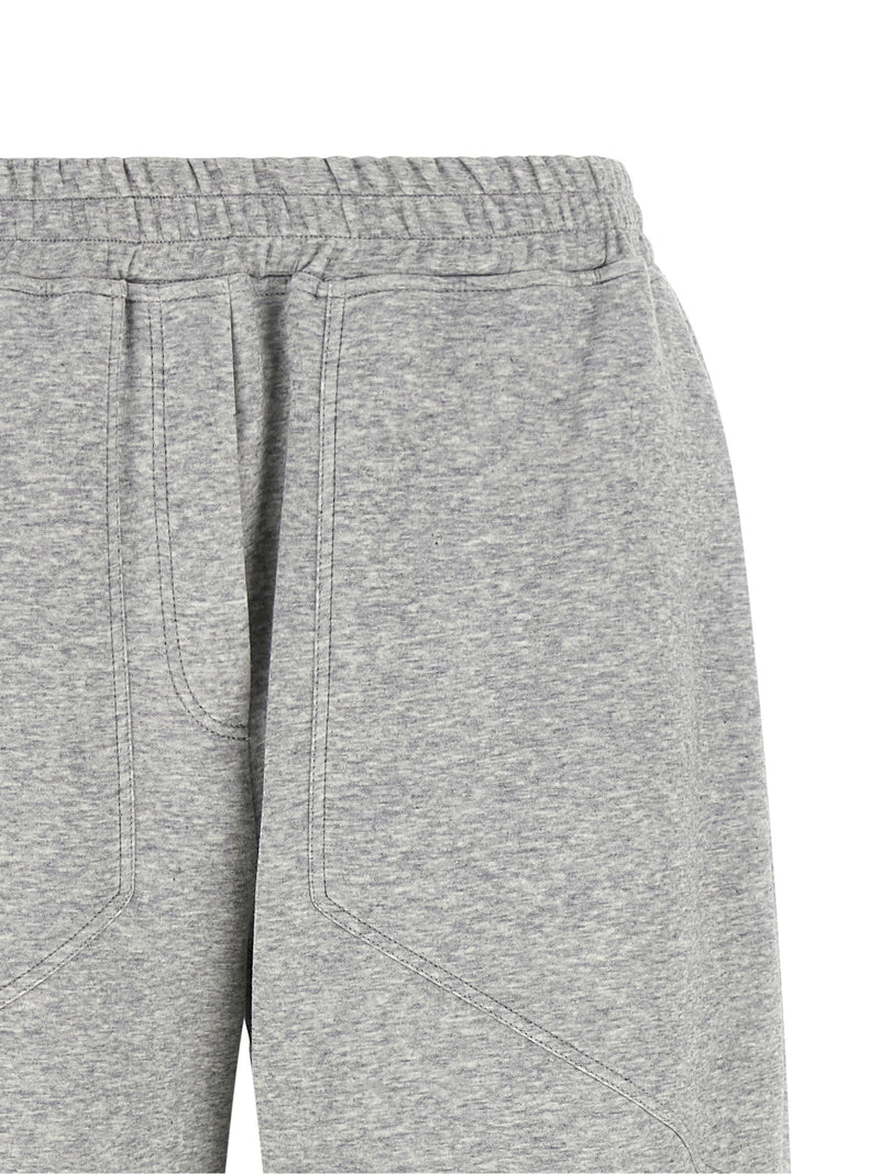 Brunello Cucinelli Gray Cotton Athletic Pants