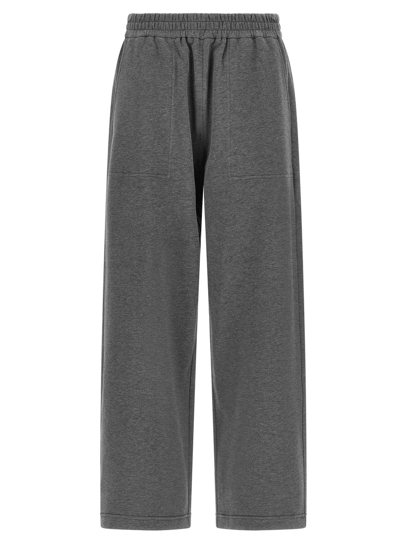 Brunello Cucinelli Gray Cotton Joggers (Workout Pants)