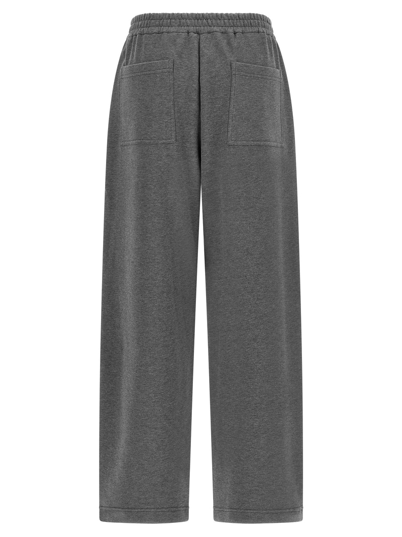 Brunello Cucinelli Gray Cotton Joggers (Workout Pants)