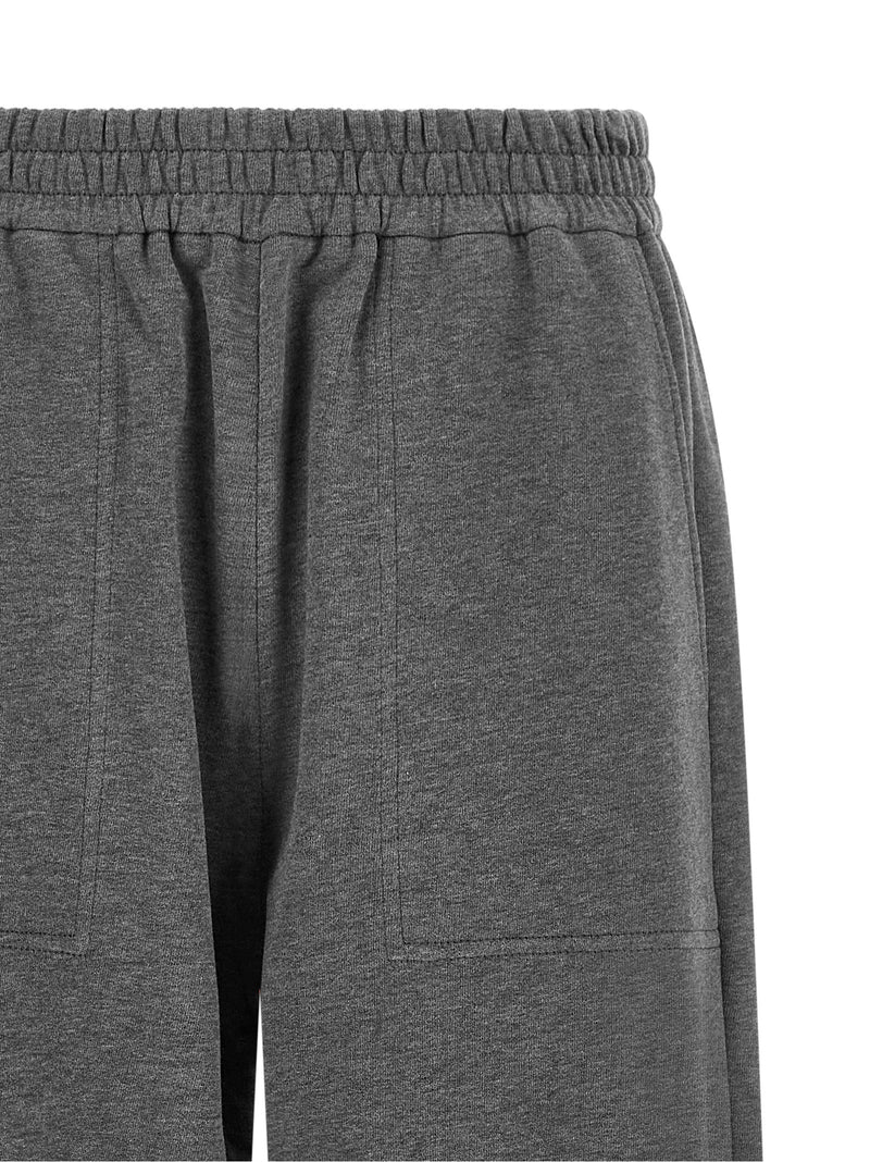 Brunello Cucinelli Gray Cotton Joggers (Workout Pants)