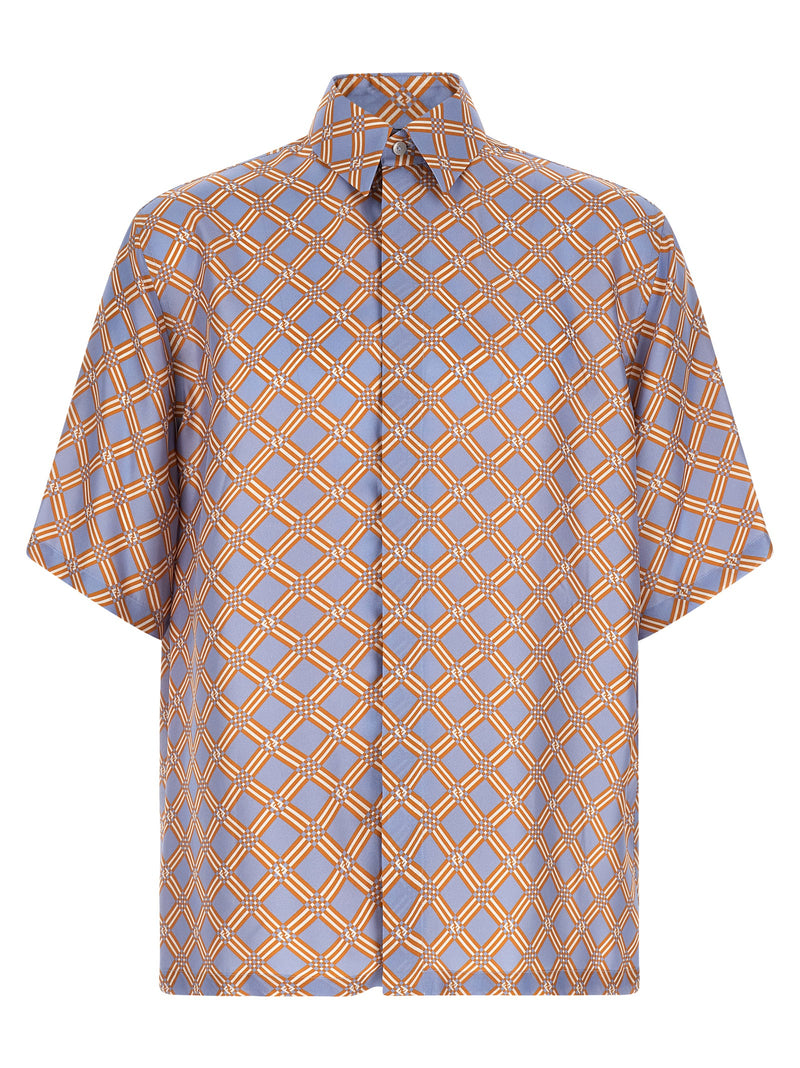 Fendi Multicolor Silk Blouse