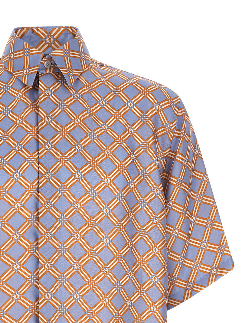 Fendi Multicolor Silk Blouse