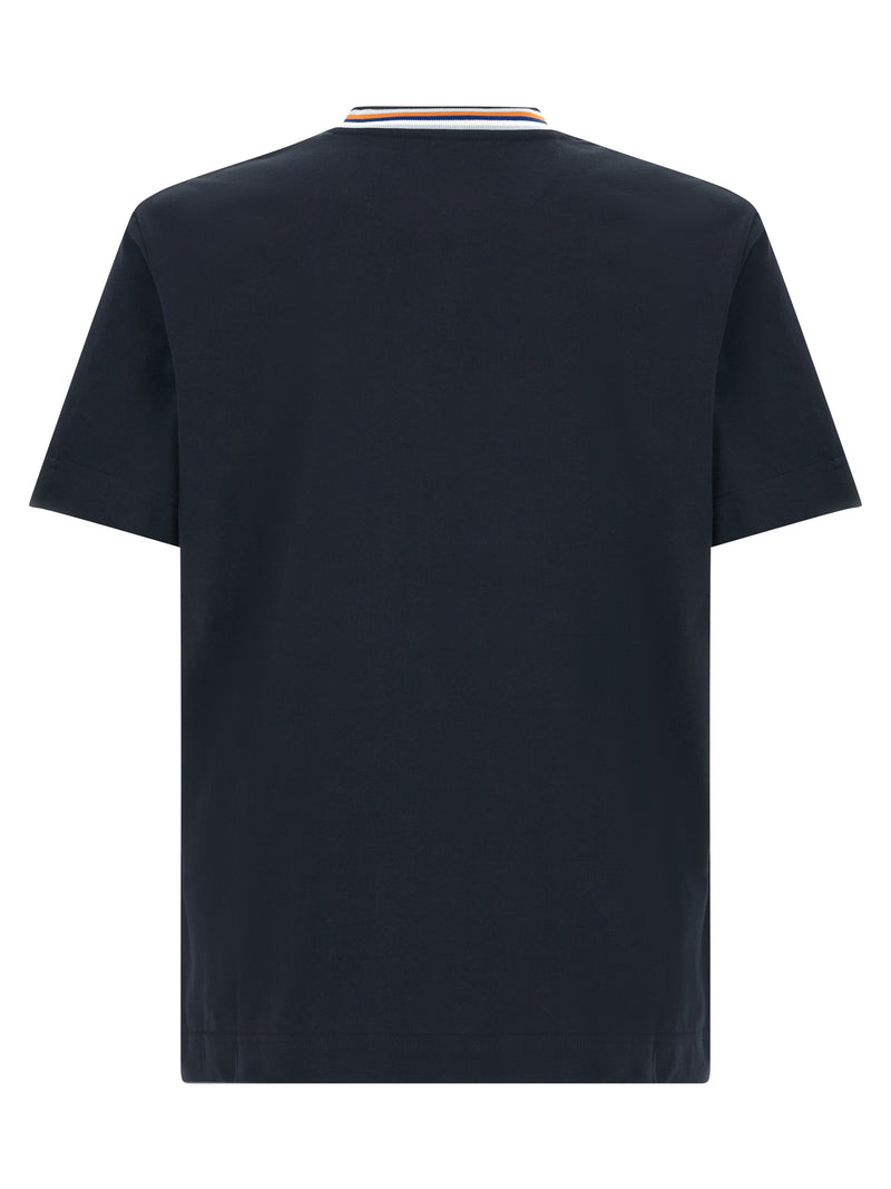 Fendi Blue Cotton T-Shirt
