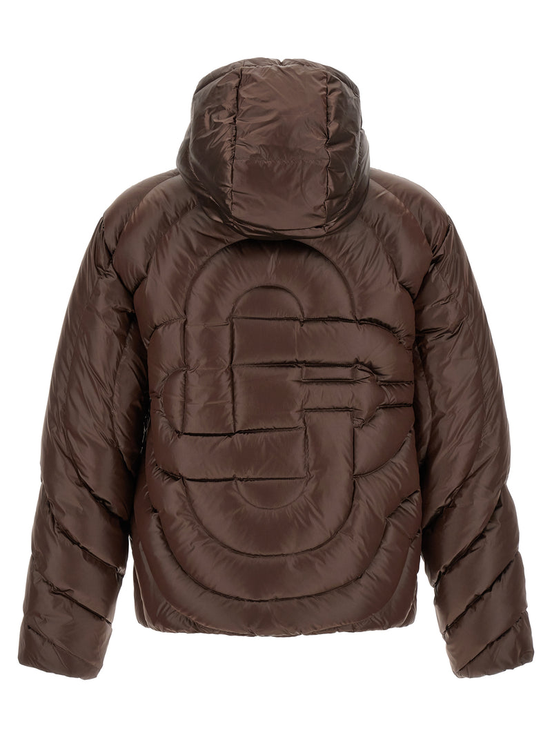 Casablanca Brown Polyamide Full-Length Jacket