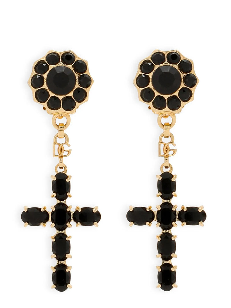 Dolce & Gabbana Gold Brass Earrings