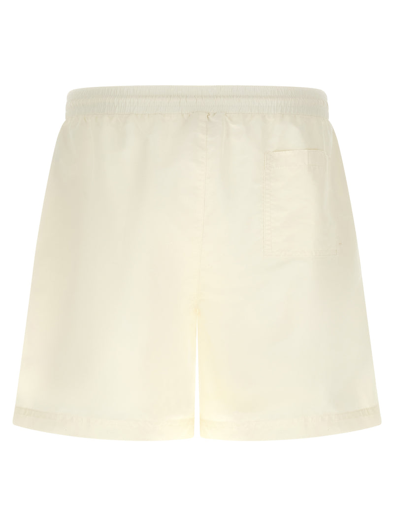 Brunello Cucinelli White Polyester Swim Shorts