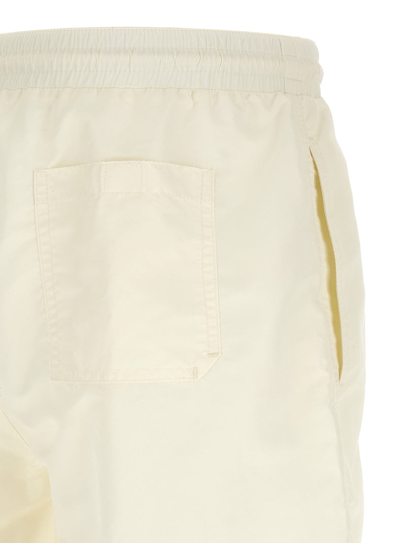 Brunello Cucinelli White Polyester Swim Shorts