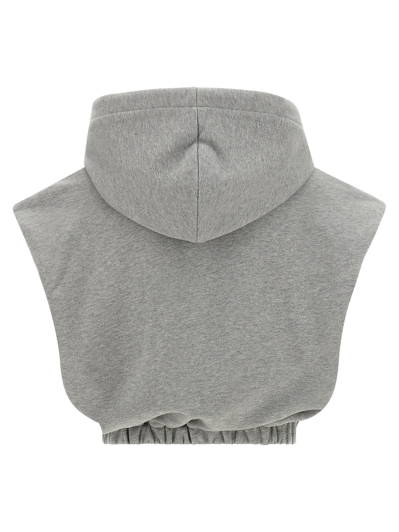 Fendi Gray Cotton Sweatshirt