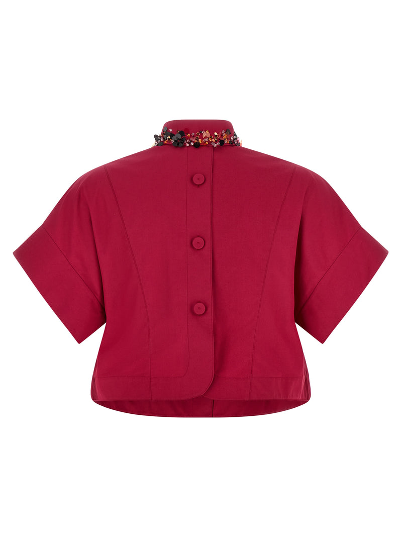 Fendi Multicolor Cotton Blouse