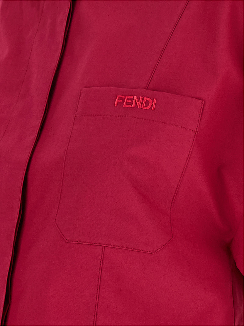 Fendi Multicolor Cotton Blouse