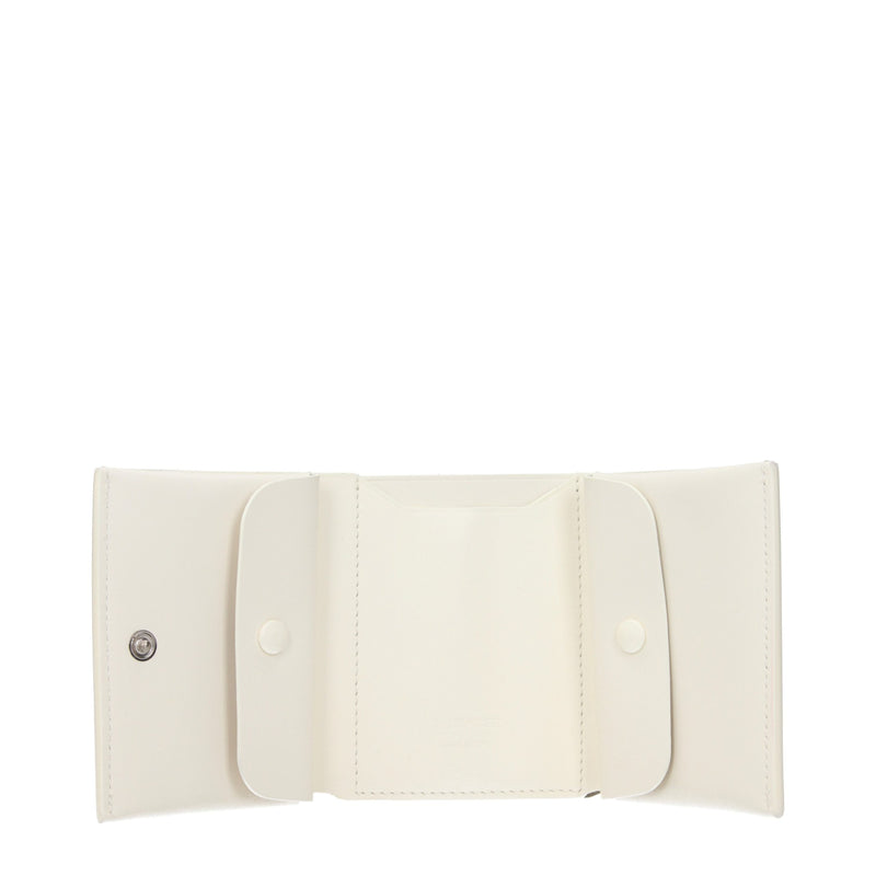 Jil Sander Beige Leather Wallet
