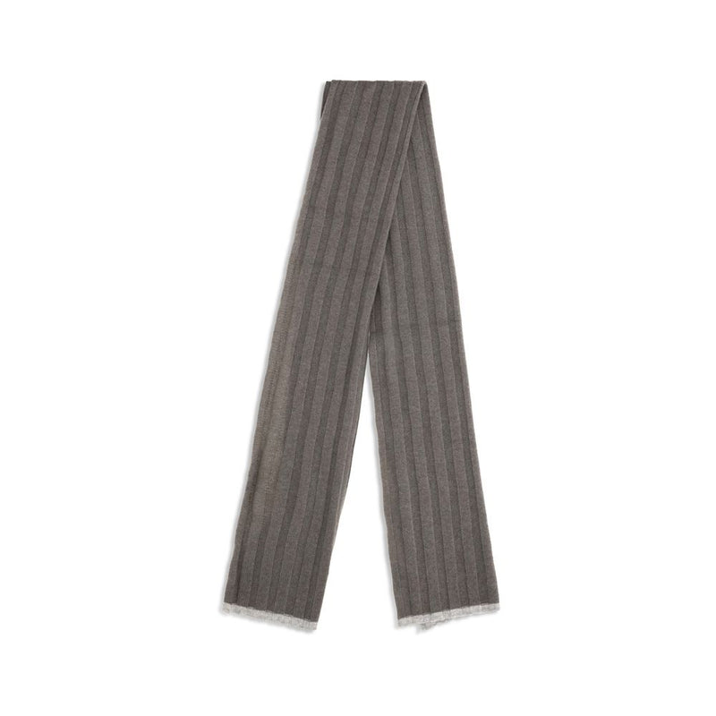Brunello Cucinelli Brown Cashmere Scarf