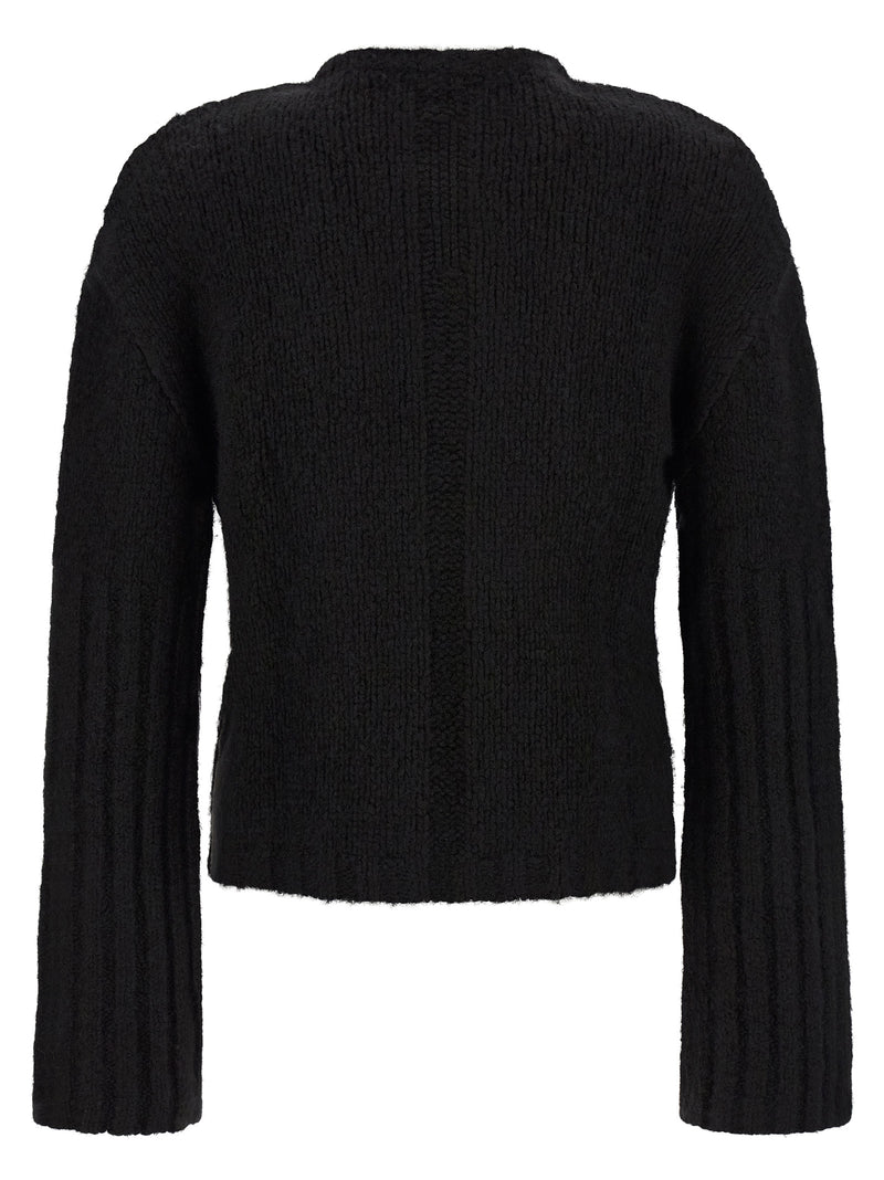Rick Owens Black Cashmere Cardigan