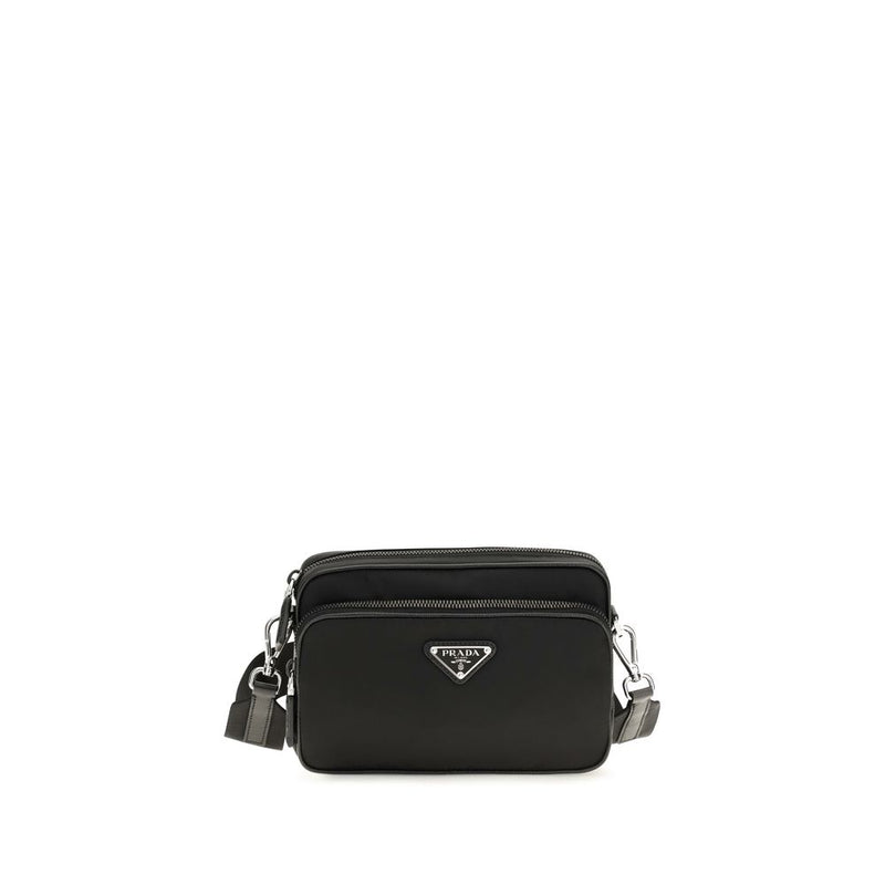 Prada Black Nylon Shoulder Bag