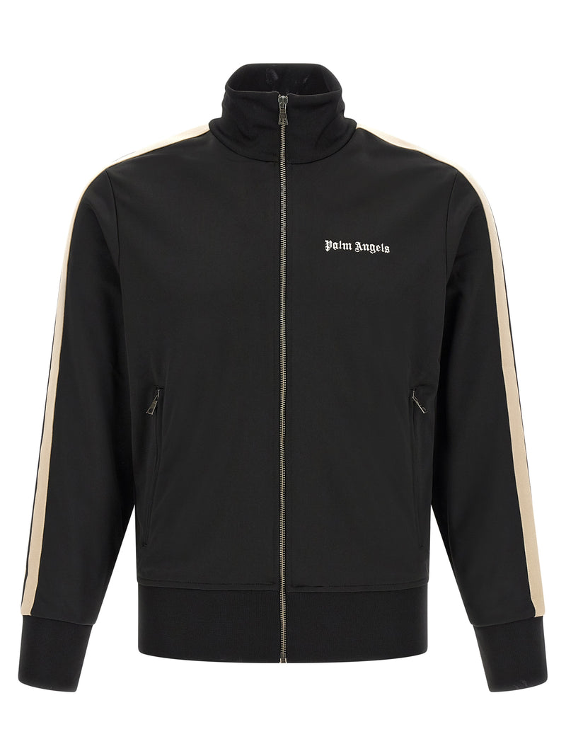 Palm Angels Black Polyester Sweatshirt