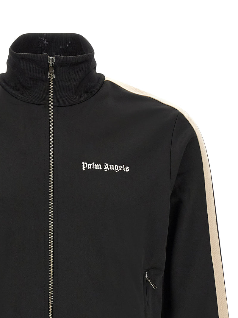 Palm Angels Black Polyester Sweatshirt