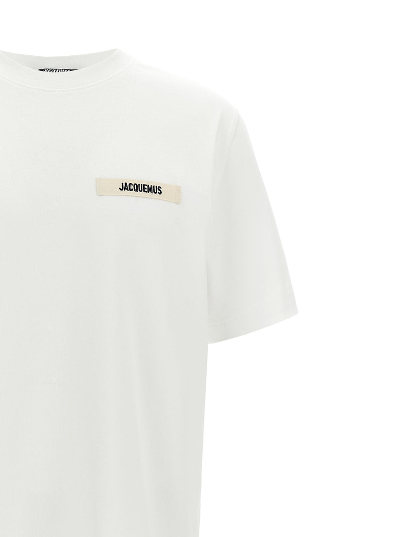 Jacquemus White Cotton T-Shirt