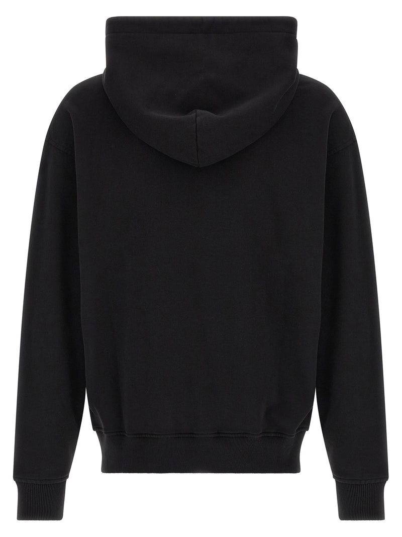 Palm Angels Black Cotton Sweatshirt