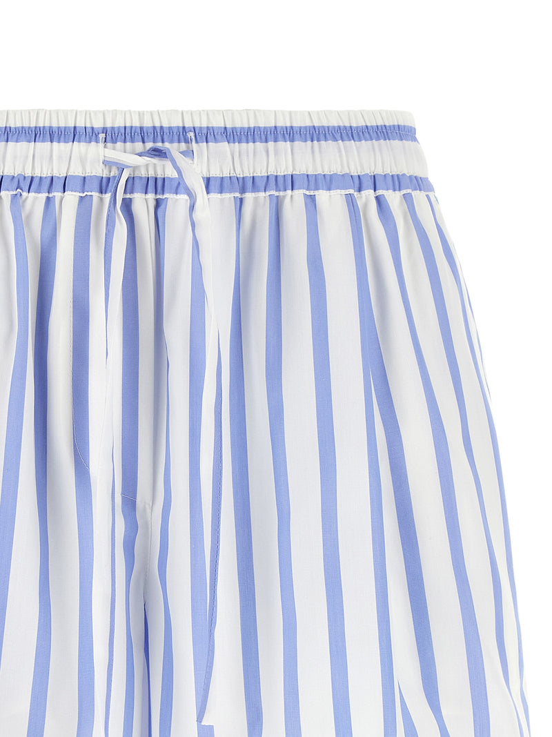 Dolce & Gabbana Blue Cotton Bermuda Shorts