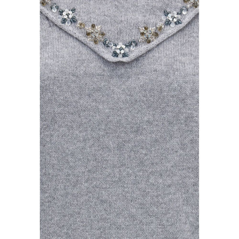 Prada Gray Cashmere Sweatshirt