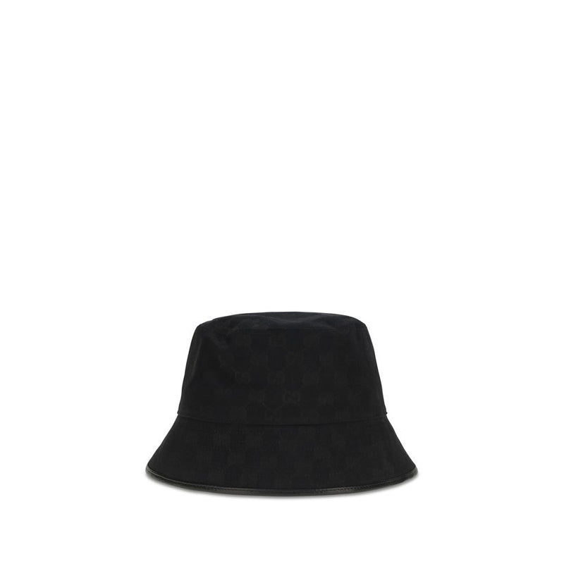 Gucci Black Polyester Bucket Hat