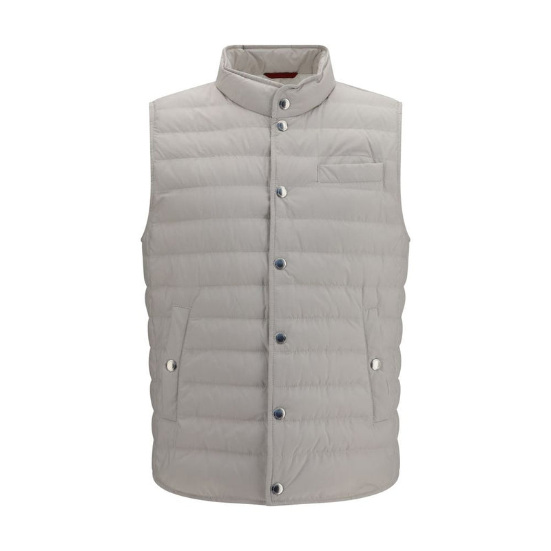 Brunello Cucinelli White Polyester Coat
