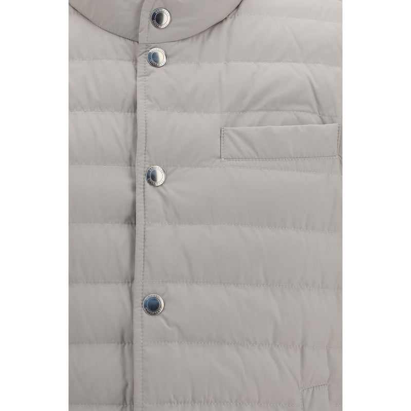 Brunello Cucinelli White Polyester Coat