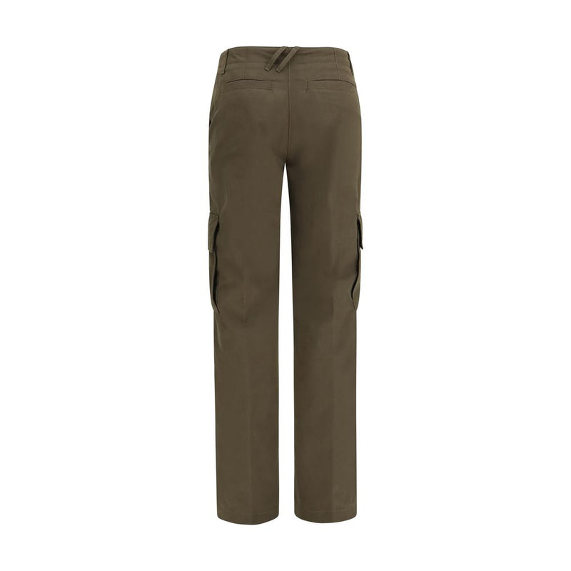 Burberry Bicolor Cotton Cargo Pants