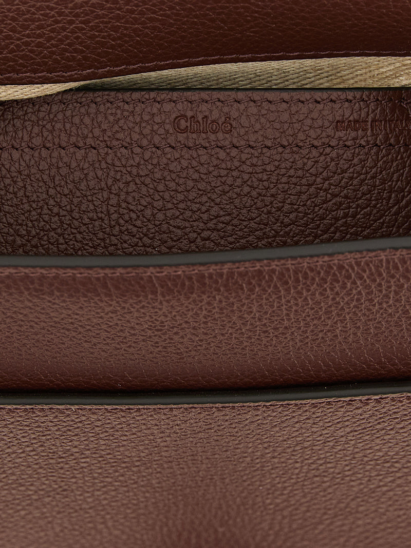 Chloé Brown Calfskin Crossbody Bag